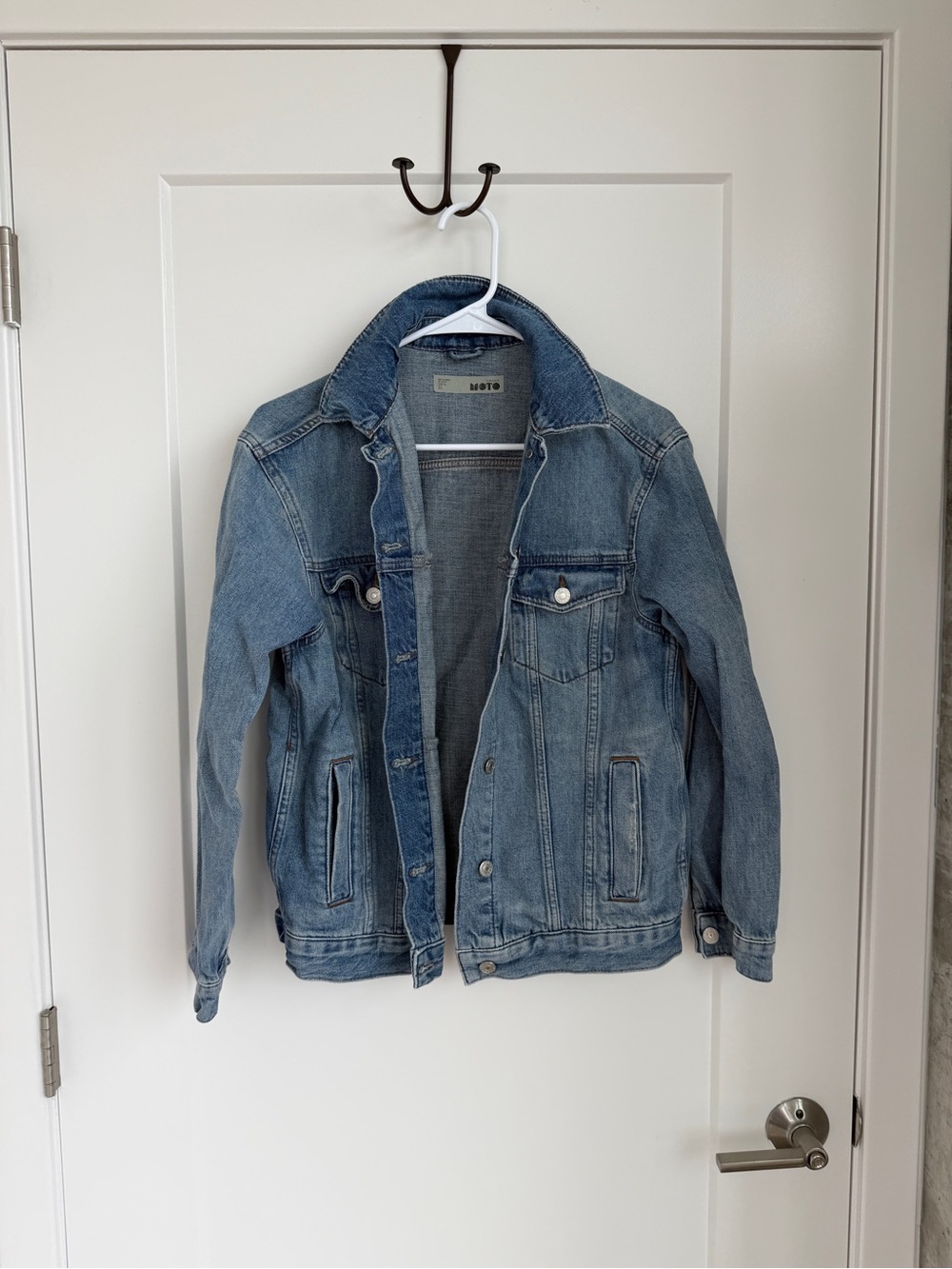 Oversized Blue Denim Jacket